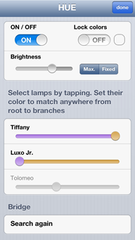 ranatree fractal tree screenshot on iPhone/iPad